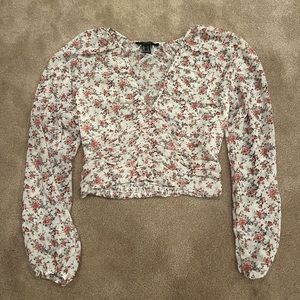 Forever 21 floral shirt